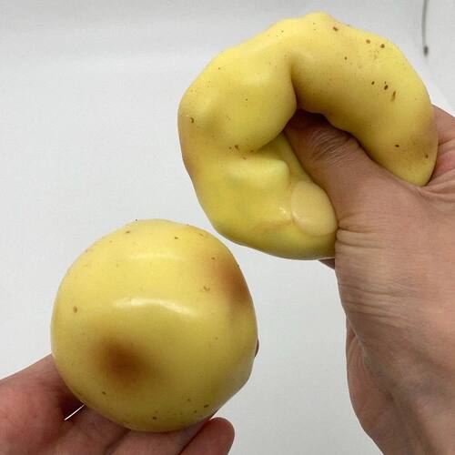 Crunchy Squishy Potato Stress Ball Fidget Toy Crispy Potato
