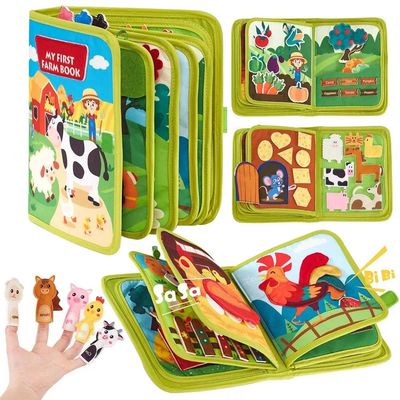 Activity Busy Book Montessori Educational Learning Books For
