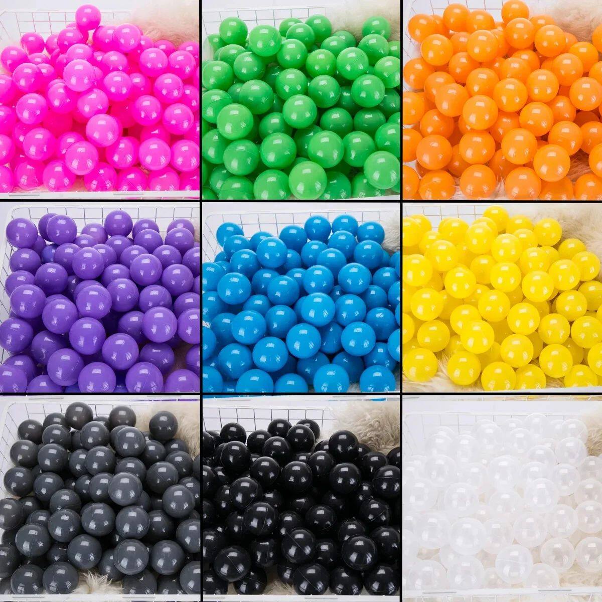 50Pcs Swim Pit Play House Outdoors Sport Ball Tents Baby Toy