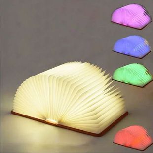 RGB Creative Recharge USB Color Light Night LED Folding