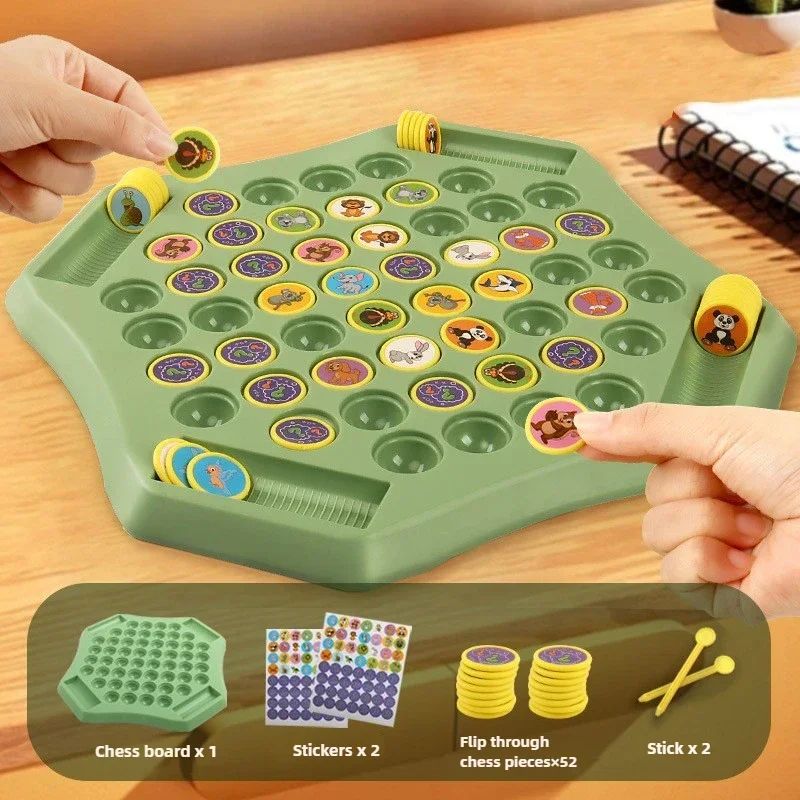Kids Battle Chess Educational Toy Observation Concentration