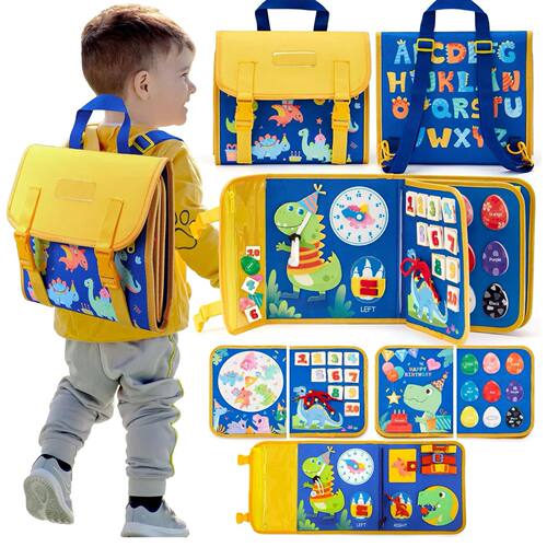 Montessori Toys Toddler Busy Board Preschool Learning Activi