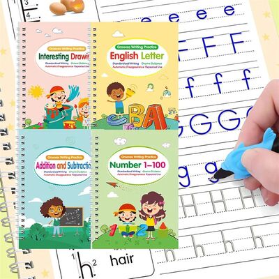 Grooves Writing Practice For Children Handwriting Practice C