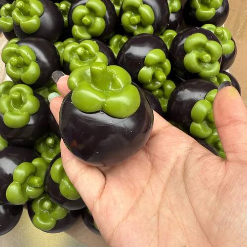 Creative Mangosteen Squishy Fidget Toy Building Block Fillin