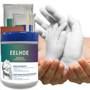 Model Plaster Baby Set DIY Footprint Handmade