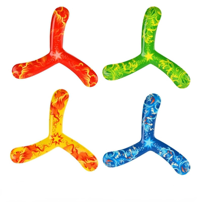 1PC Outdoor Sports Flying Antisss Three-leaf Boomerang for C