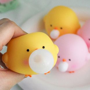 Bubble Chick Squishy Handmade Toys Blow Fidget Decompre Cute