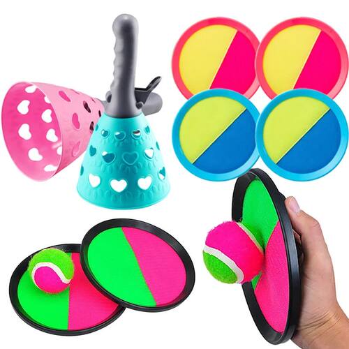 Children Sports Toys Toss & Catch Ball Sticky Balls Parent-c