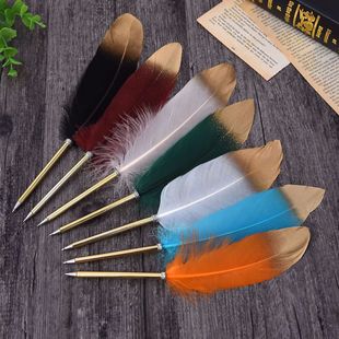 Lytwtw's Stationery Cute Feather School Office Supplies Ball