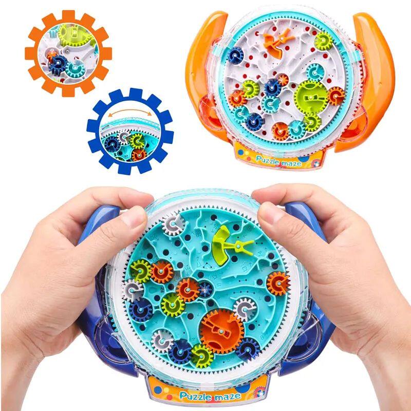 3D Gear Maze Puzzle Games for Kids Brain Teasers Gravity Bal