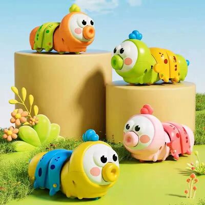 children's crawling toys ABS material clockwork cartoon cate