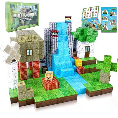 192PCS Magnetic Building Blocks Mine Magnet World Set Toys S