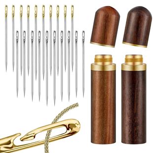 Holes Blind Needles Stainless Hand Side Elderly Sewing Steel