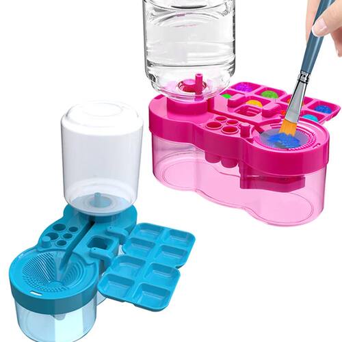 Water Cycle Paint Brush Cleaner Watercolor Brush Rinser Flus