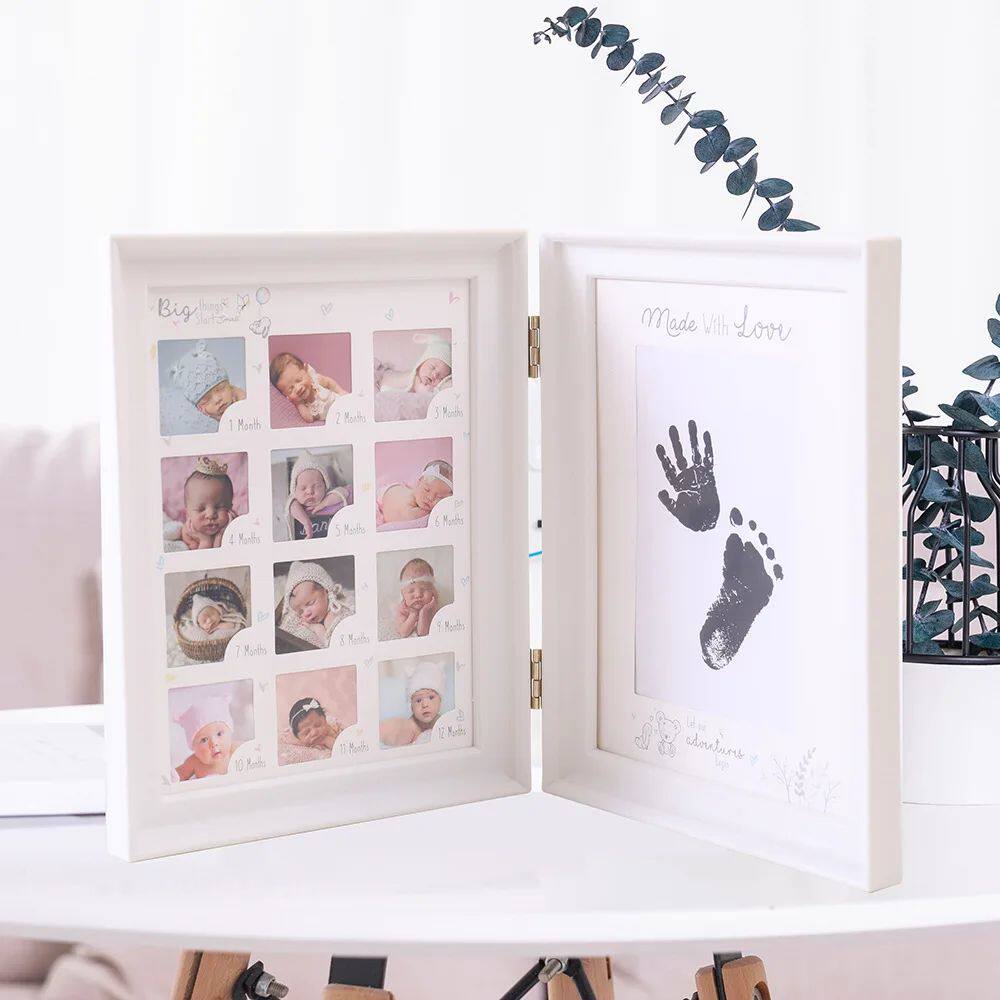 Ylsteed The First Year Baby Keepsake Frame 0-12 Months Miles