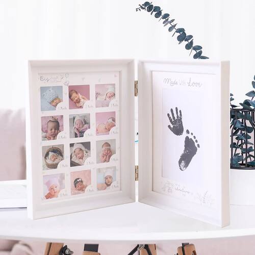 Ylsteed The First Year Baby Keepsake Frame 0-12 Months Miles
