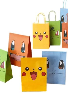 Pokemon Pikachu Cartoon Figures Charmander Birthday Party De