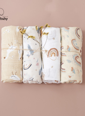 Kangobaby 100% Cotton 4PCS Gift Set #My Soft Life# Hot Sale