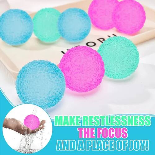 NEEDOH Textured Slow Rebound Gel Stress Ball, Anxiety Relief