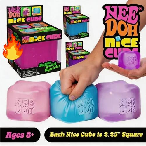 2026newNee doh Nice Sensory Cube Sensory Desk Cube blind box