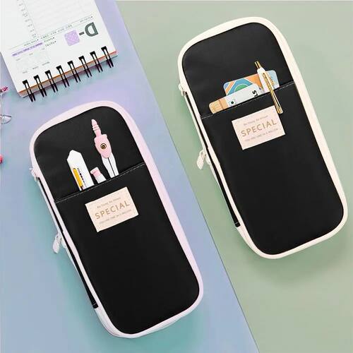 Kawaii Pencil Cases Large Capacity Pencil Bag Pouch Holder B