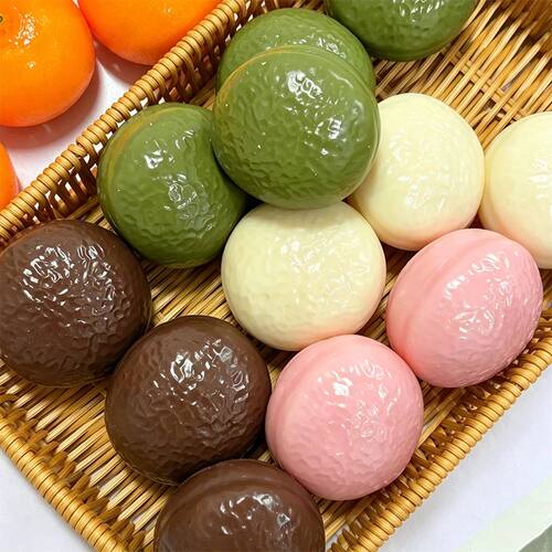 Creative Choco Pie Squishy Stress Ball Toys Soft Building Bl