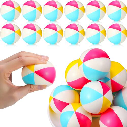 Mini Beach Stress Balls Foam PU Relief Stress Ball Mini Rain