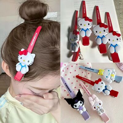Hello Kitty Hairpins Cute Anime Cartoon Kuromi Cinnamoroll M