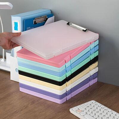 Memo Clip Board A4 File Clipboard Box Case A4 File Organizer