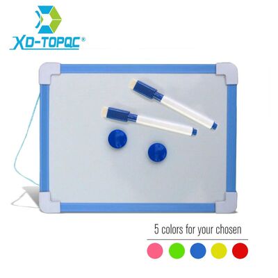 1 pc Kids Whiteboard Dry Wipe Board 5 Colors Frame Mini Draw