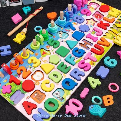 WoodEn MonTEssori EduCaTional Toys For ChildrEn Kids Early