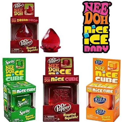2026  NeeDoh Nice Cube Sensory Squeezing Toy Sss Relief Fidg