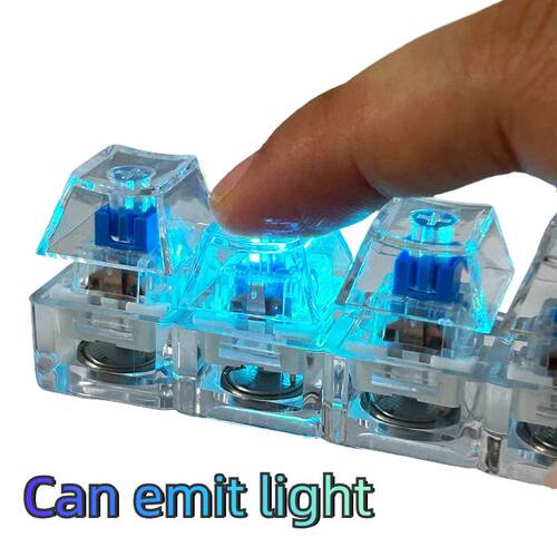 4/9 Keys Mechanical Keyboard Axis Tester LED Keyboard Key To