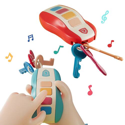 Baby Toys Musical Car Key Vocal Smart Remote Car Voices Pret