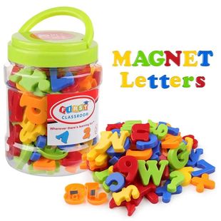 78pcs Magnetic Letters Numbers Alphabet Fridge Magnets Plast