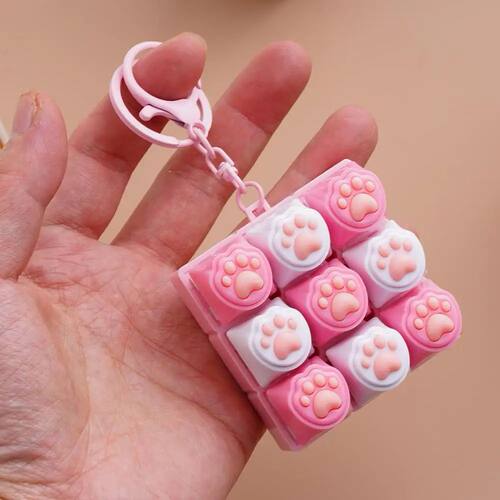 1/4/9Key Mechanical Keyboard Stress Relief Fidget Toy Decomp