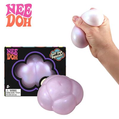 Needoh Cloud Pleaser Iridescent Pearl Cloud Squishy Fidget T
