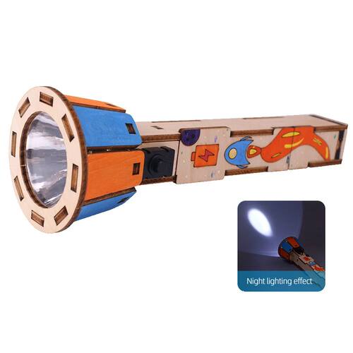 DIY Flashlight DIY Science Experiment Kit & Education Model