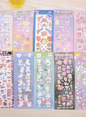Scrapbooking Stickers Journal Decor Lable Cute Kawaii Idol S