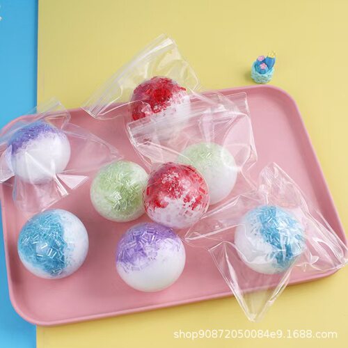 Hand-made Ball, Crushed Ice, Kneading Music, Decompression A