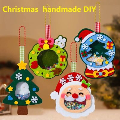 Christmas Small Gift Handmade DIY Pendant  Children's Creati