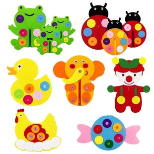 Education Toys Fabric Mat DIY Early Theme Children Animals