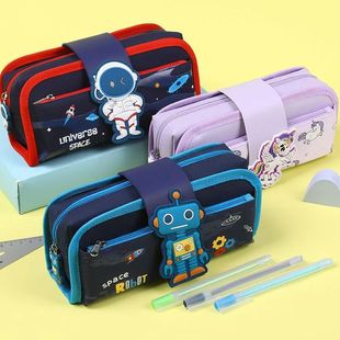 Detachable cute pencil case School stationery bag large capa