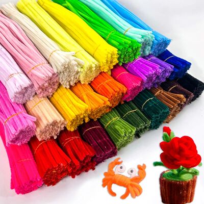 100PCS Colorful Twisted Rod DIY Handcraft Bar Wire Imaginati