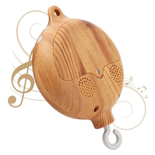 Crib Bell Rotary Music Box with Songs 0 12 Months Baby Bed H