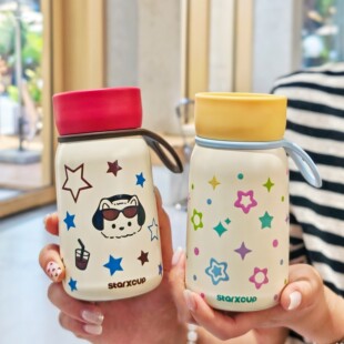 卡通迷你保温杯精美小巧不锈钢真空水杯便携女士包包杯小礼品