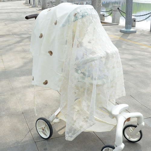 丸丫遛娃神器蚊帐小孩蚊帐罩婴儿车蚊帐全罩式通用遮蚊罩推车配件