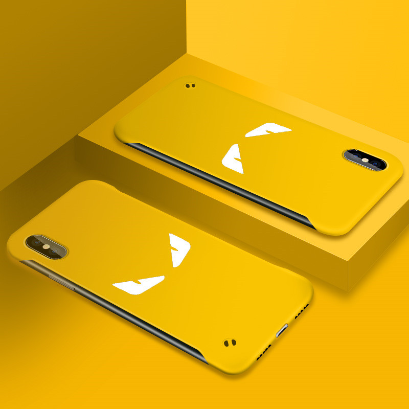 适用苹果X手机壳亚克力无边框硬壳潮牌网红创意个性iPhoneX新款