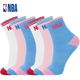 NBA袜子女士中筒休闲运动袜秋季 棉吸汗透气跑步健身训练篮球袜