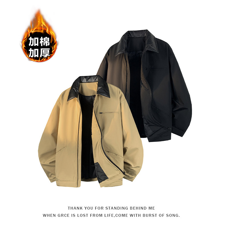 NOLOGOPLUS工装飞行员外套男士